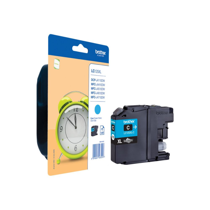 Brother LC-12EC tintapatron 1 dB Eredeti Cián (LC12EC)