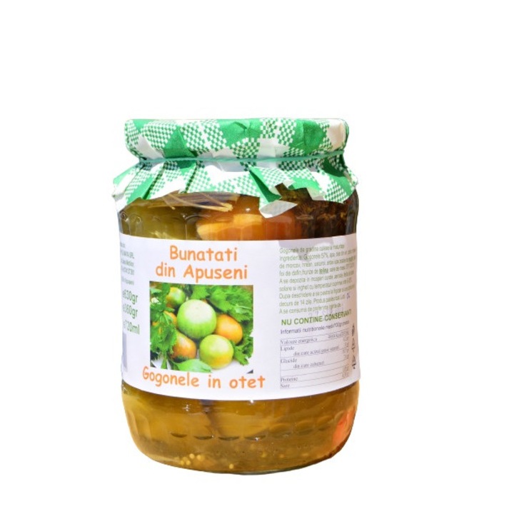 Gogonele In Otet 630 gr