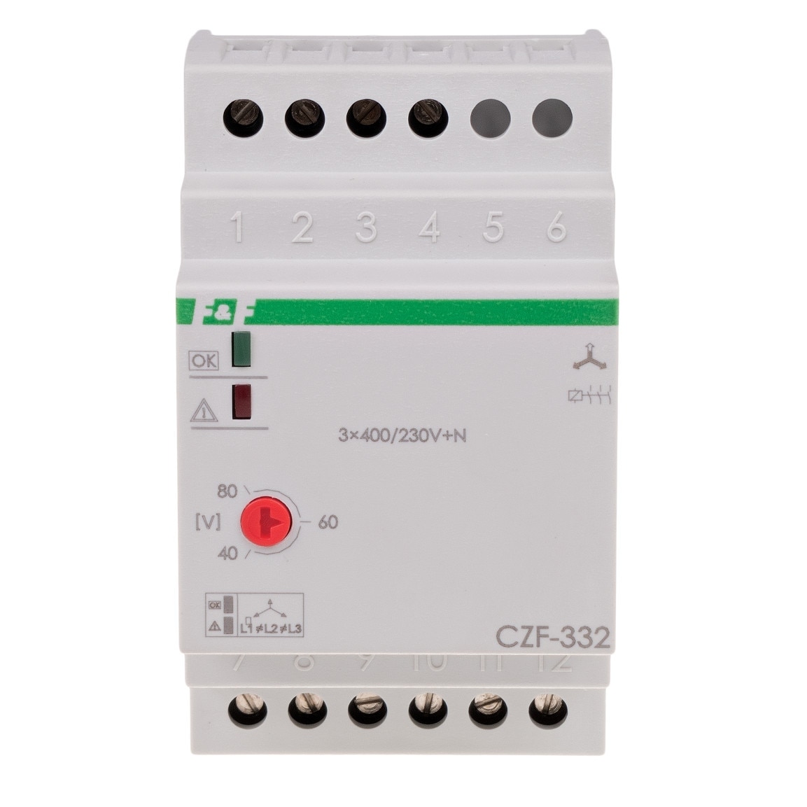Siguranta automata, F&F, Plastic, 230V, 6000A, Alb - eMAG.ro