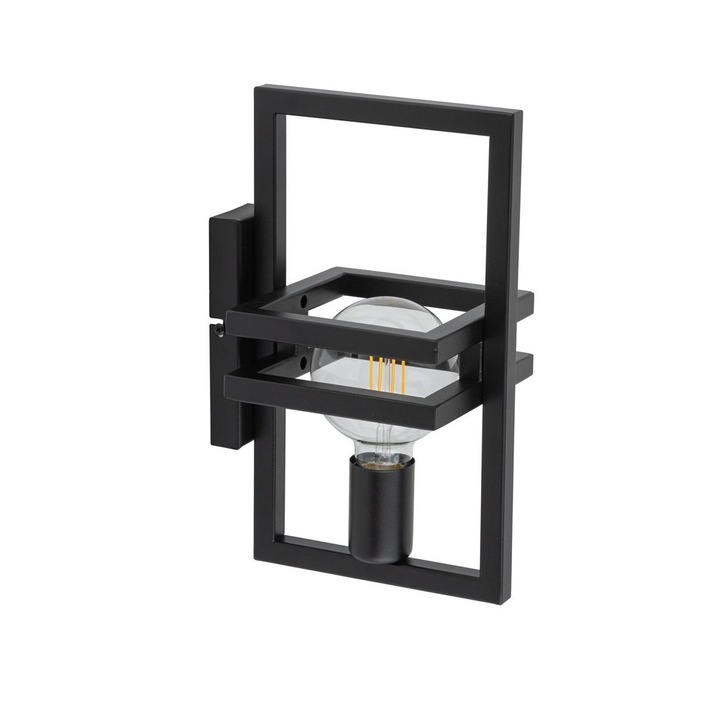 Világítótest, Sigma, Fém, E27 foglalat, Fekete