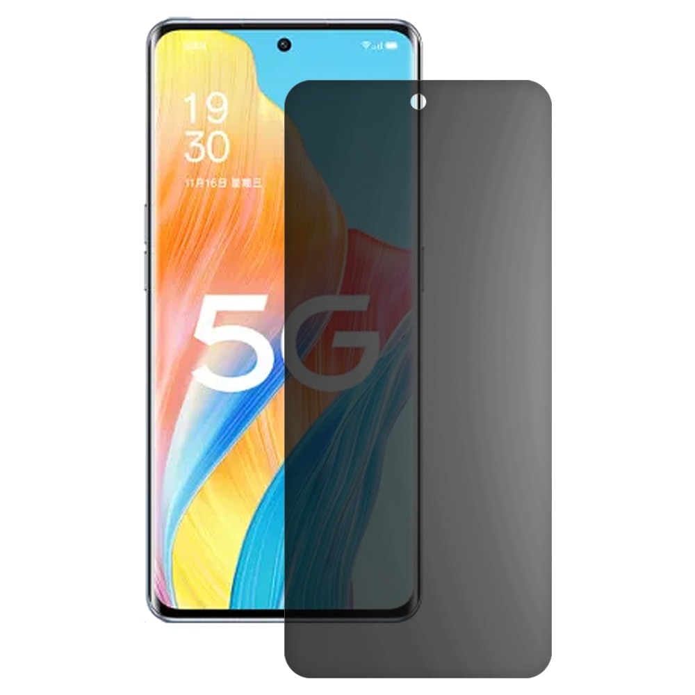 Folie Privacy Compatibila cu Oppo Reno 7, Full Cover, 6D, Calitate Premium