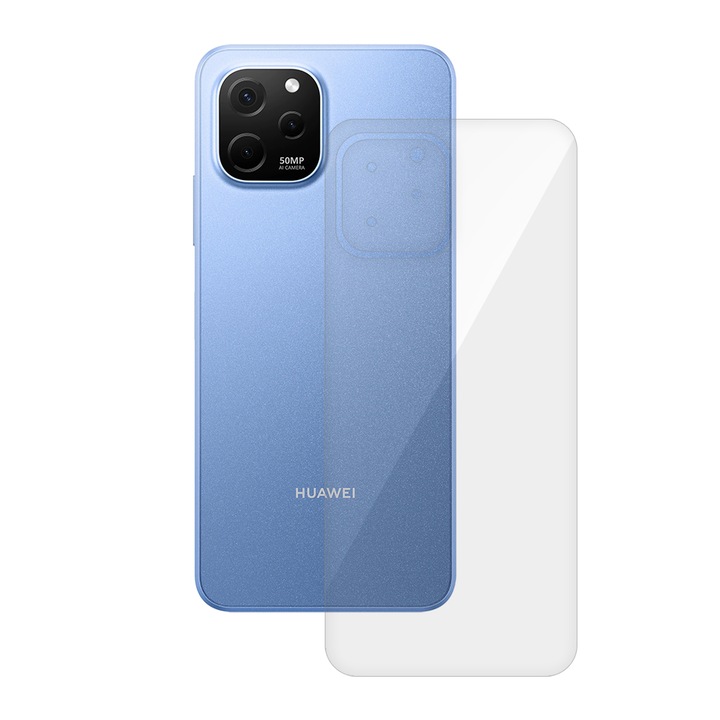 Протектор SILKASE за Huawei Nova Y61, защита на гръб, възобновяем силикон