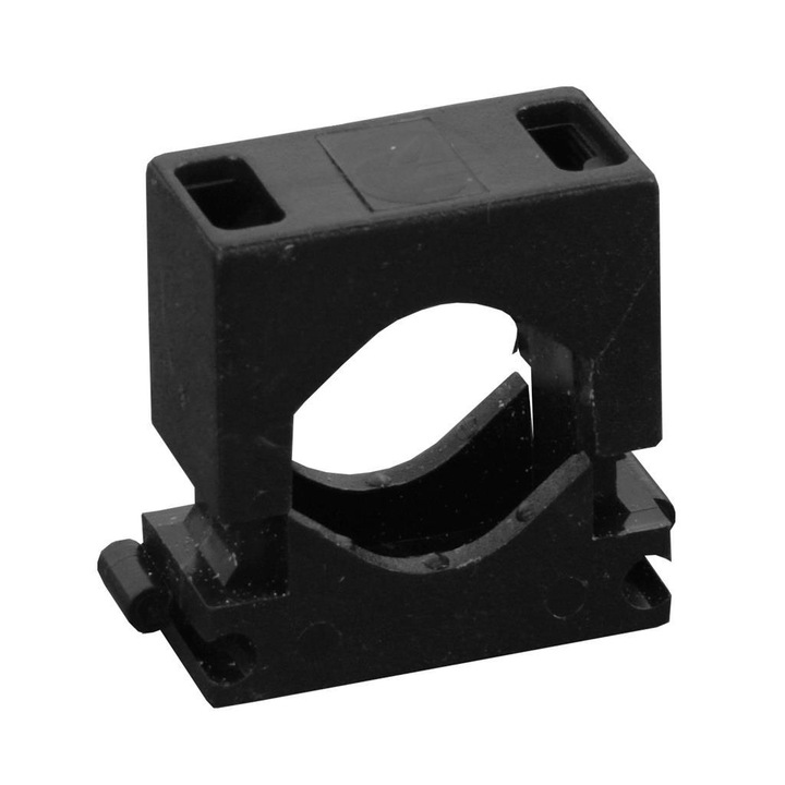 50 db-os kábelrögzítő készlet UM-24, Elektro-Plast Opatówe, 24 mm, fekete