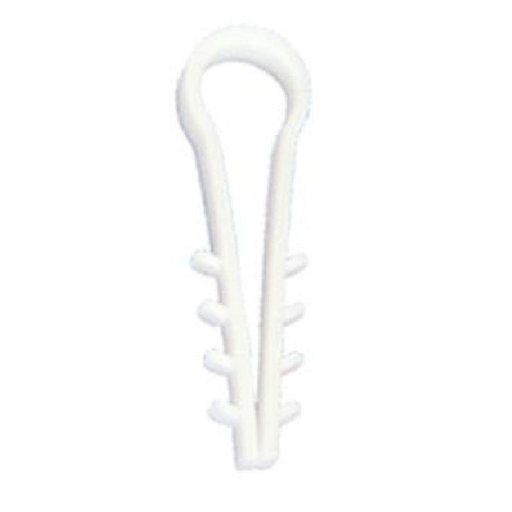 Set 50 suporturi montare cabluri USMO-12, Elektro-Plast Opatówe, 12 mm, Alb