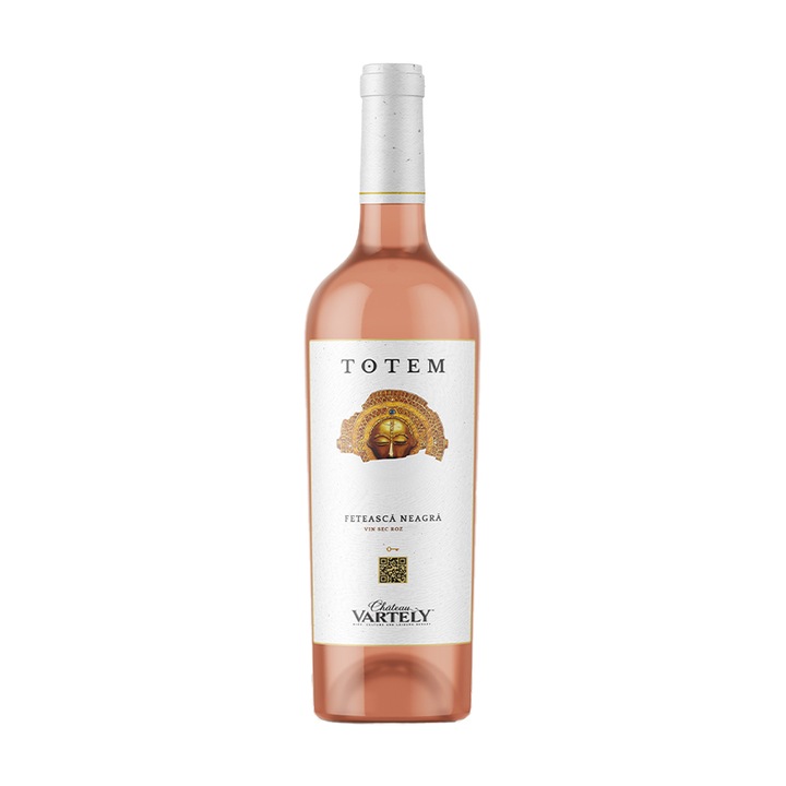 Vin Rose Chateau Vartely Totem, Feteasca Neagra, Sec, 0.75l