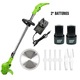 Motocoasa Cu 2 Acumulatori, 12 V, 800W, 20.000 rotatii/min, Fara fir, Pentru Tuns Iarba