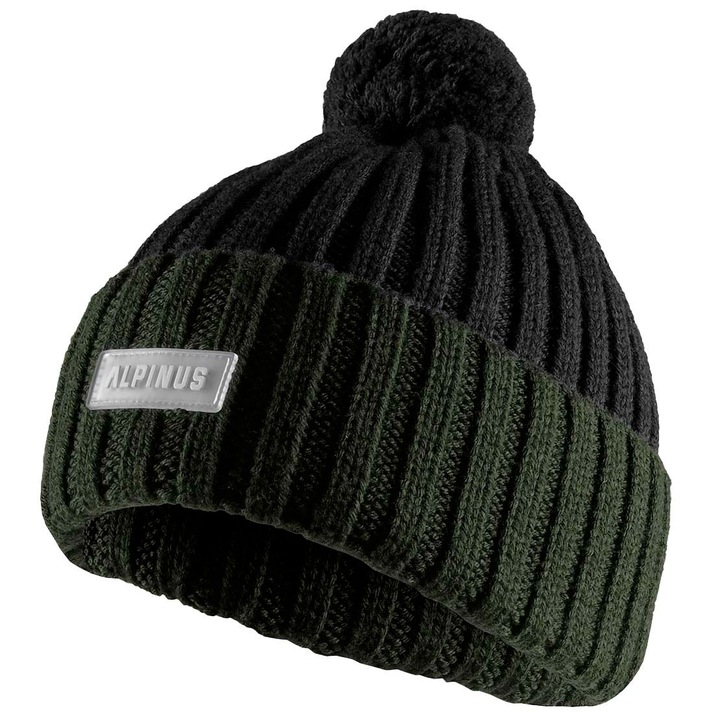 Caciula Matind, Alpinus, Acril, Gri/Verde, S-M