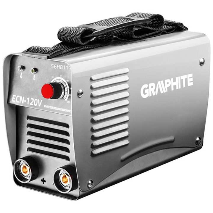 Invertor sudura IGBT, 4.9kW, 120A, GRAPHITE, 56H811