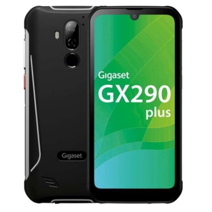 Gigaset GX290 plus Mobiltelefon, Kártyafüggetlen, Dual SIM, 64GB, 4GB RAM, 4G, Titánium szürke