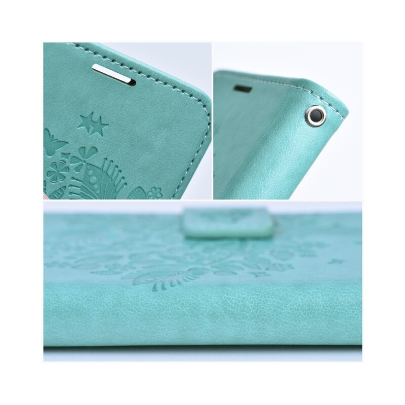 Husa Flip Cover Forcell Mezzo, Compatibila Cu Samsung Galaxy A14 5g, Tree Green