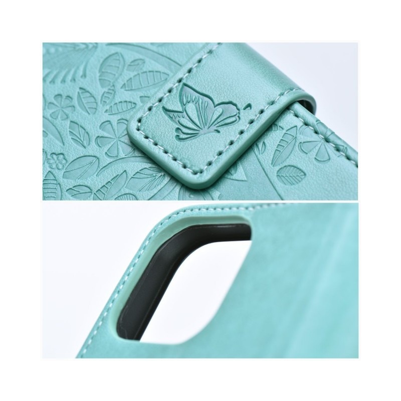 Husa Flip Cover Forcell Mezzo, Compatibila Cu Samsung Galaxy A14 5g, Tree Green