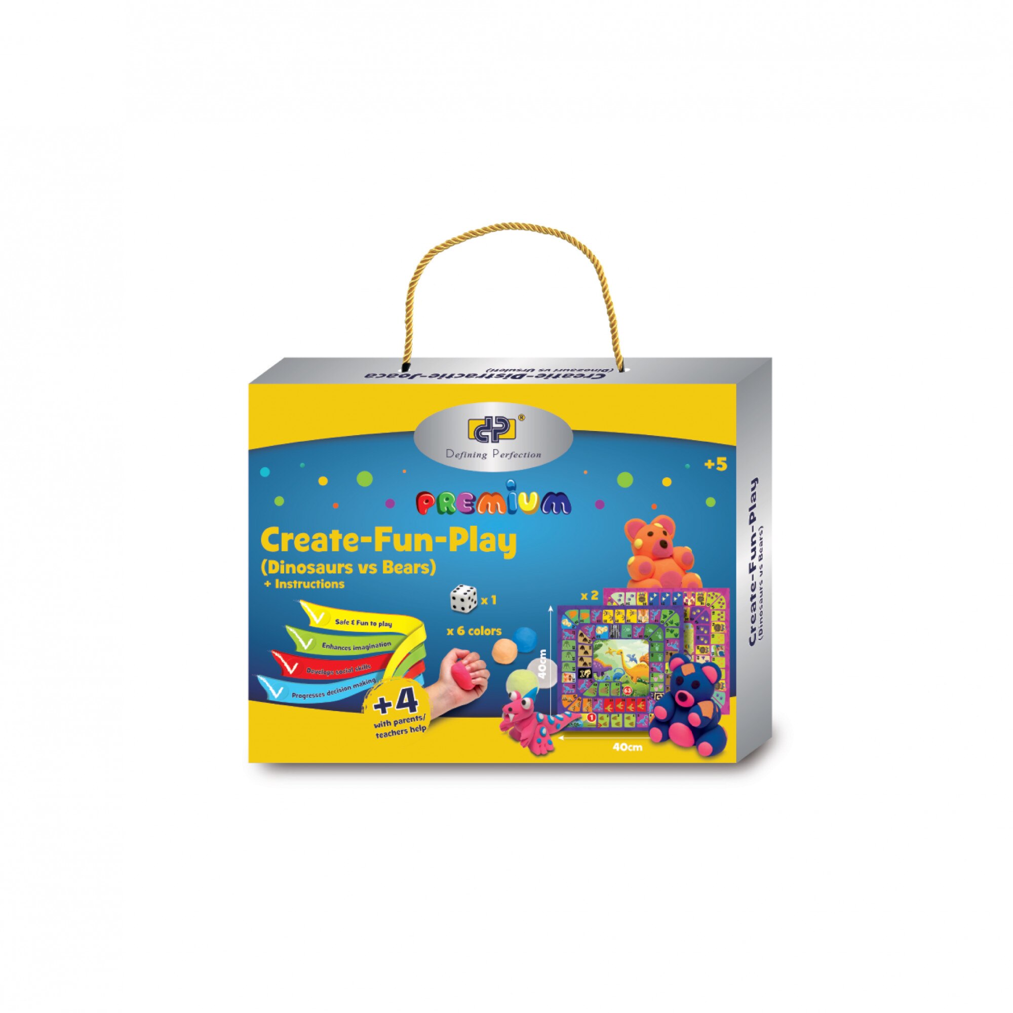 Joc creativ “Creatie-Distractie-Joaca” DP Collection - Premium