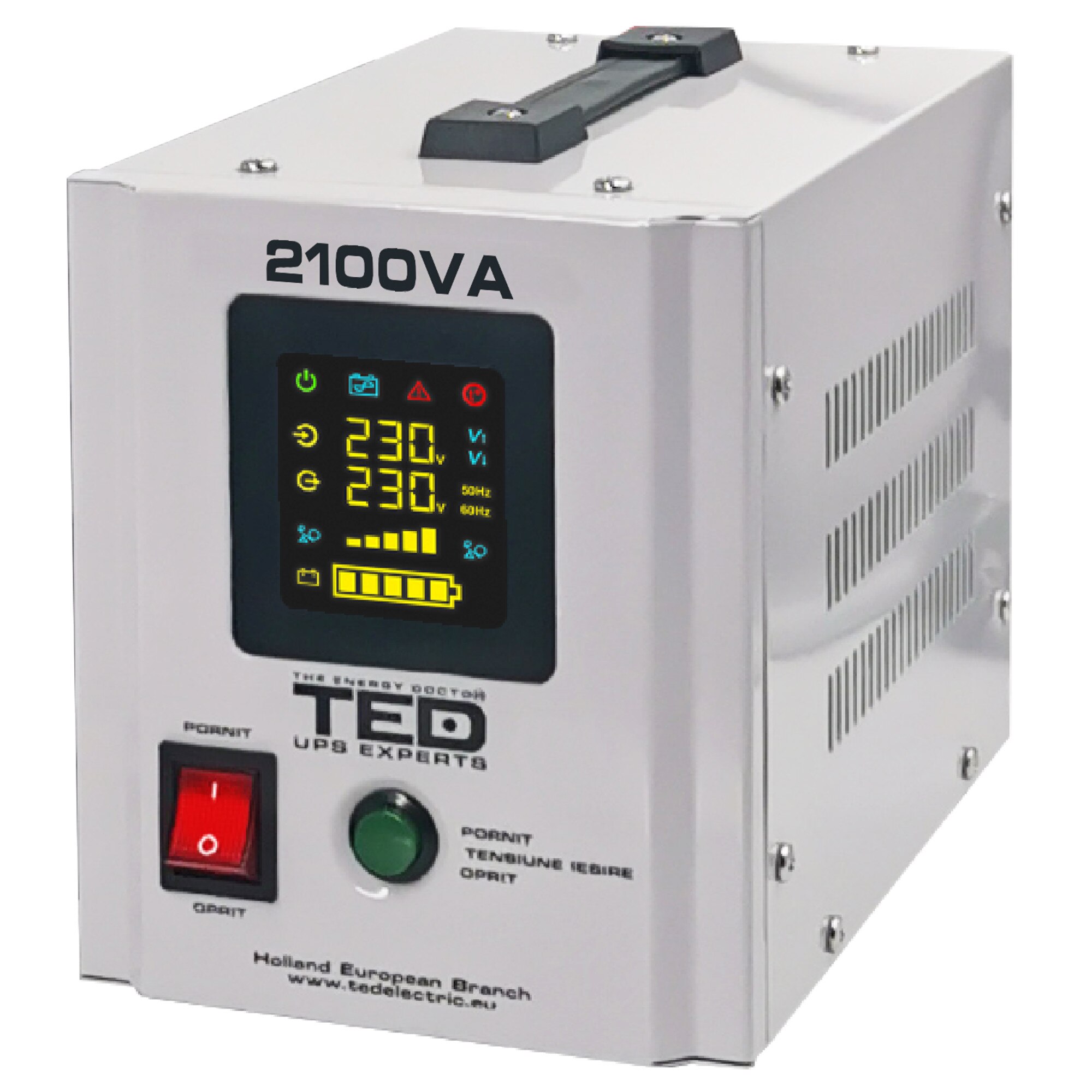 UPS 2100VA - 1400W runtime extins, TED UPS Expert TED000347