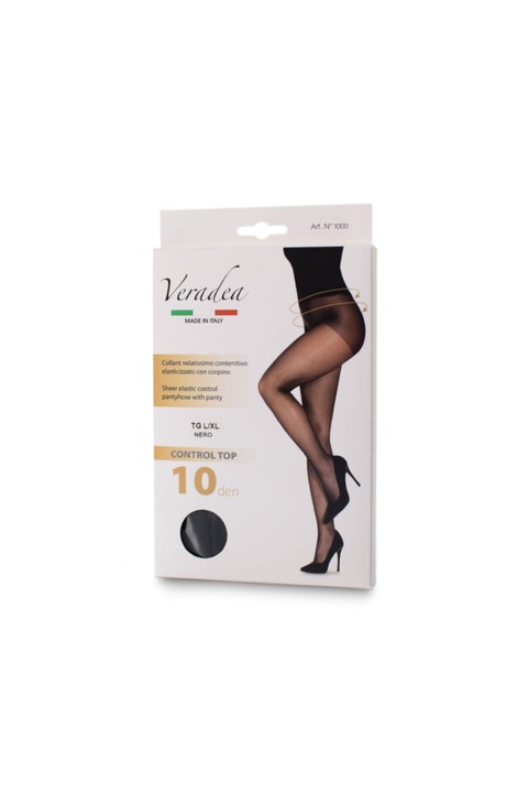 Dres dama, Veradea, Control Top, 10 DEN, Negru