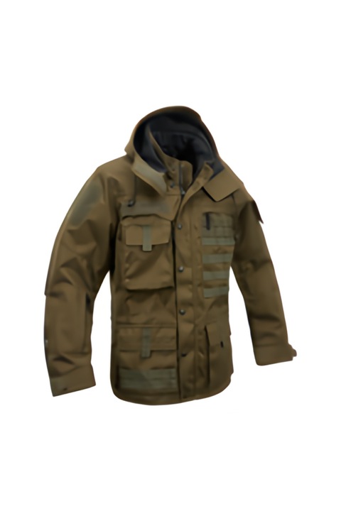 Geaca pentru barbati Brandit Bunda, Poliester, Verde kaki, Verde masliniu