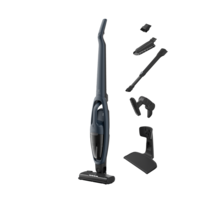 Aspirator vertical Electrolux ES52CB18DB, Clean 500, autonomie 50 min, diverse accesorii, negru/albastru