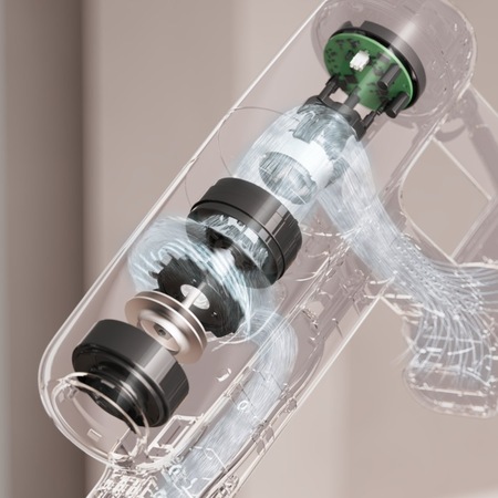 Aspirator vertical multifunctional Electrolux Seria700 EP71HB14UV, 150W, 4000 mAh Li-Ion, autonomie max 50 min, perie motorizata multi-suprafete PowerPro cu LED, tehnologie BrushRollClean automata,perie MINI Turbo cu lumina UV pentru saltele/canapele, alb