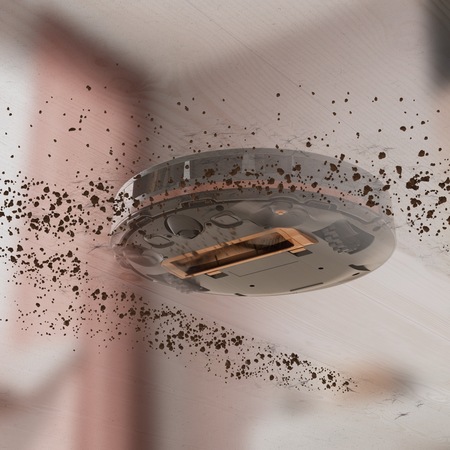 Robot de aspirare ELECTROLUX Clean Seria 600 ER61UD1UG, 14,4V, 2,6Ah, Pa 2600, autonomie pana la 120 min, control prin wifi & app Electrolux, 3 trepte viteza, navigare prin giroscop, Bluetooth, timer, 72 dB, gri