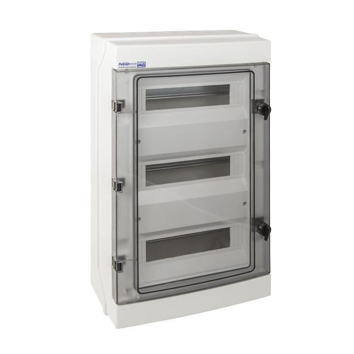 Електрическо табло RH-36/3, Elektro-Plast Opatówek, (N+PE) 3x12, IP65, Бяло