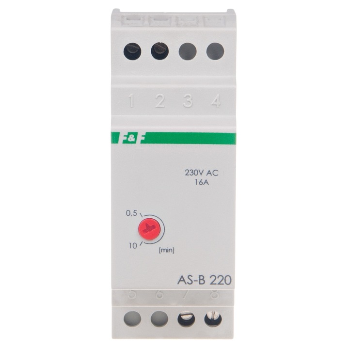 Automata elektromos biztosíték AS-B220, F&F, 2P, 230V