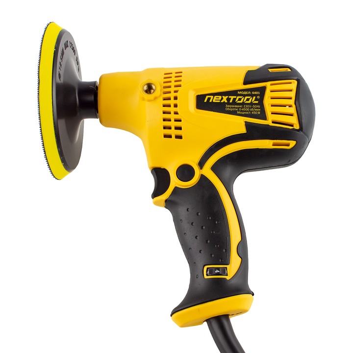 Полирмашина Nextool, 450W, 125mm, 4500 оборота