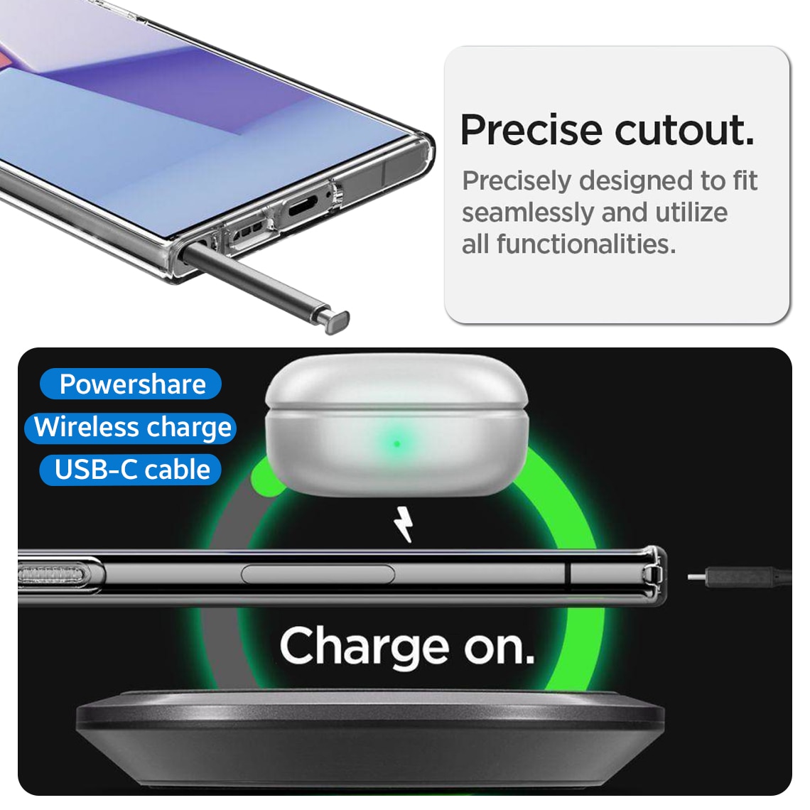 Husa pentru Samsung S22 Ultra, din silicon gel, Clear, Ultrasubtire 0.3mm, Gekko, Transparenta