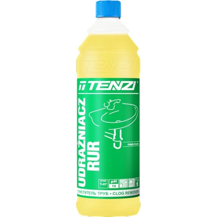 Lefolyótisztító oldat, Tenzi, 1 l