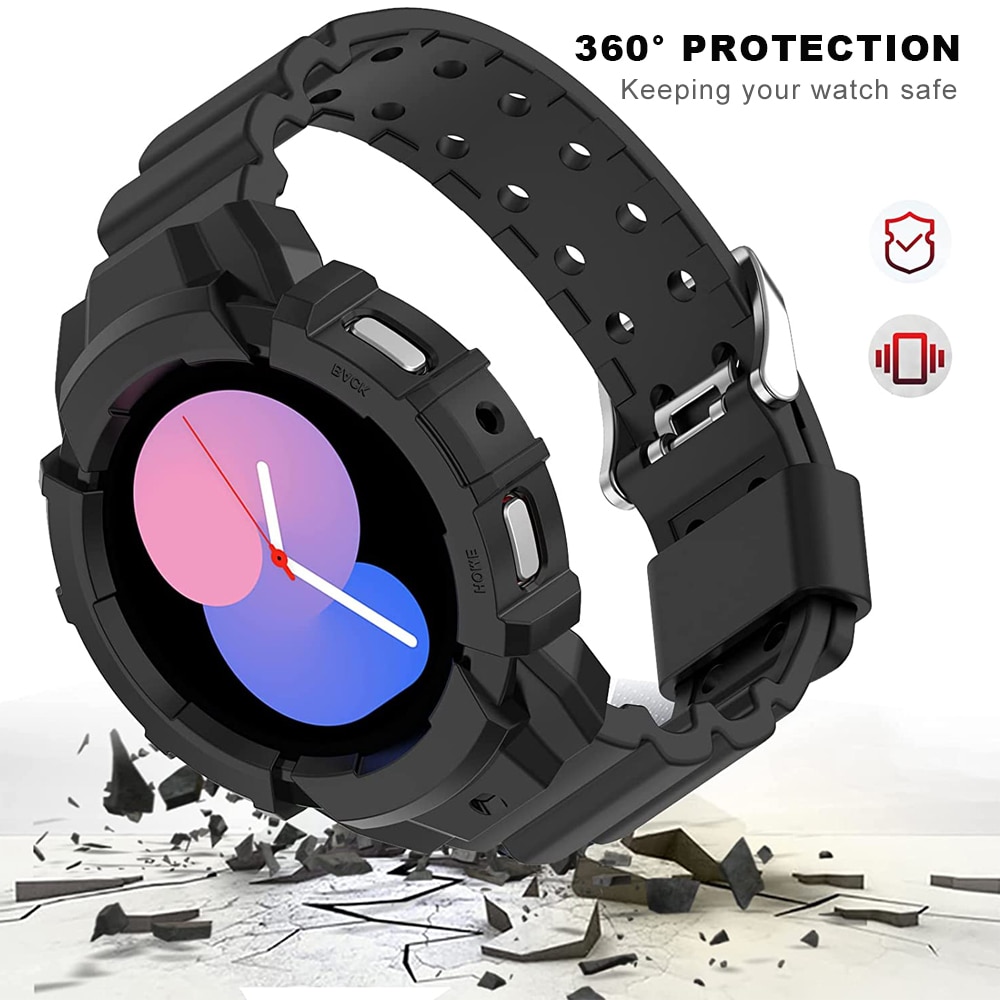 Curea si Husa Protectie Ceas, SAFEMORE, Smartwatch Sport Band