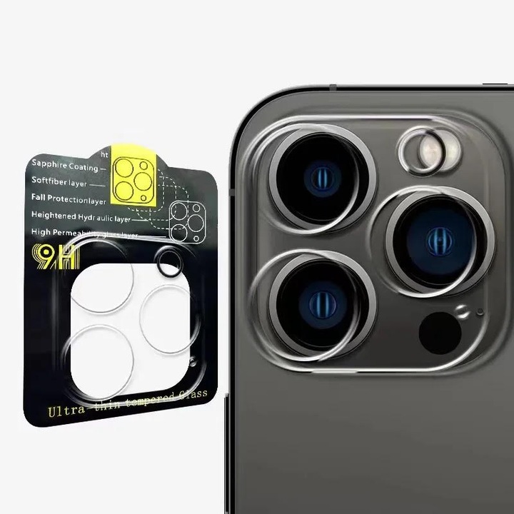 Folie Sticla Camera Compatibila iPhone 14 Pro Max