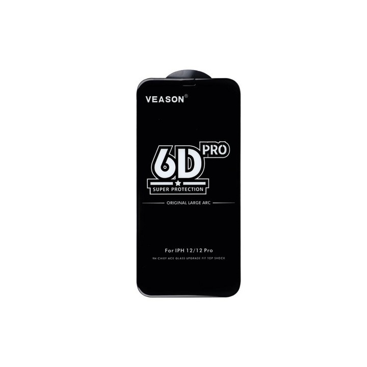 Folie Sticla Securizata 6d Upzz Veason Pro Compatibila Cu Samsung Galaxy A32 5g, Transparenta Cu Rama Neagra