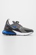 Nike, Спортни обувки Air Max 270, Черен, Тъмносив, 8