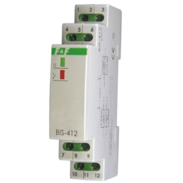 Бистабилно реле BIS-412, F&F, 230V AC, 0.8W - eMAG.bg