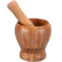 Mojar din bambus cu pistil, Gemma