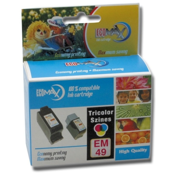 ECOMAX Tintapatron 51649A EM49 (200997)