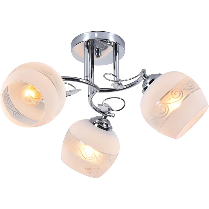 Csillár, Lampex, Sorano 3 tejüveg a nappaliba