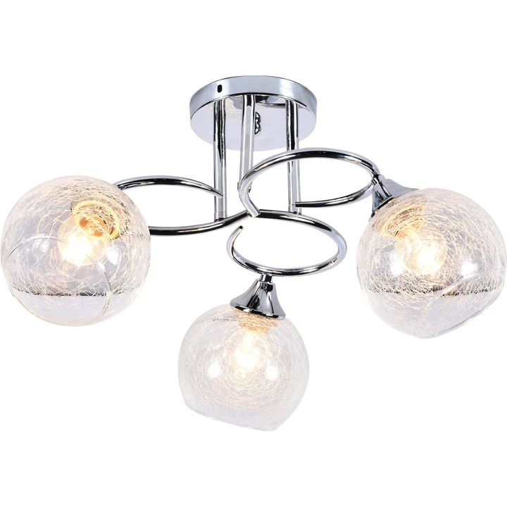 Csillár, Lampex, Cori 3 Glamour Modern nappali