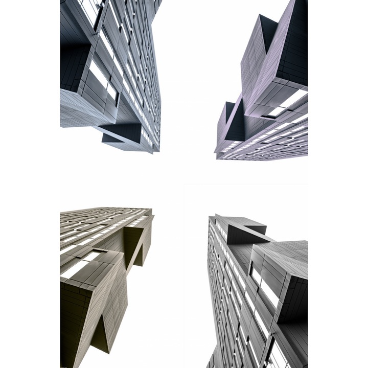 Poster perete, Zakito Posters, 68x101cm Vechiul Turn de Radiodifuziune, Assaf Frank