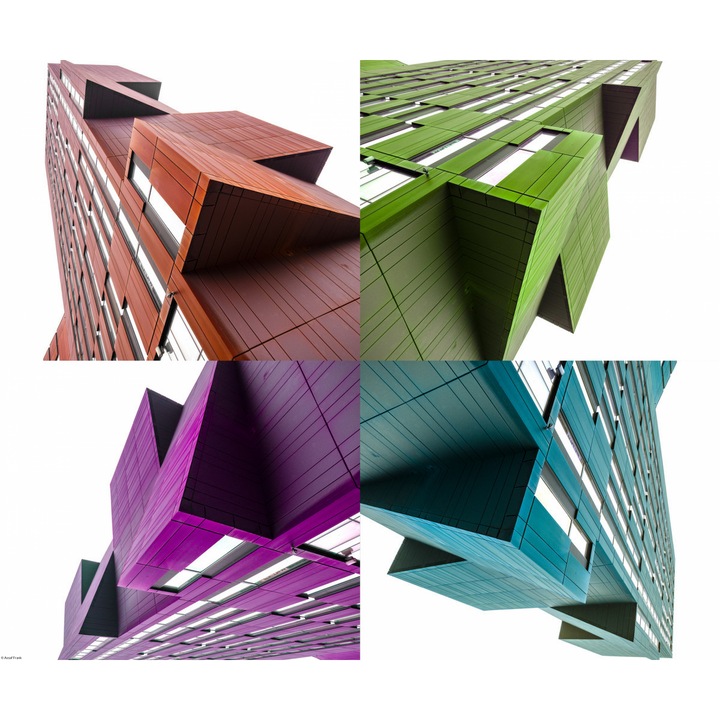 Poster perete, Zakito Posters, 60x50cm Vechiul Turn de Radiodifuziune, kolor, Assaf Frank