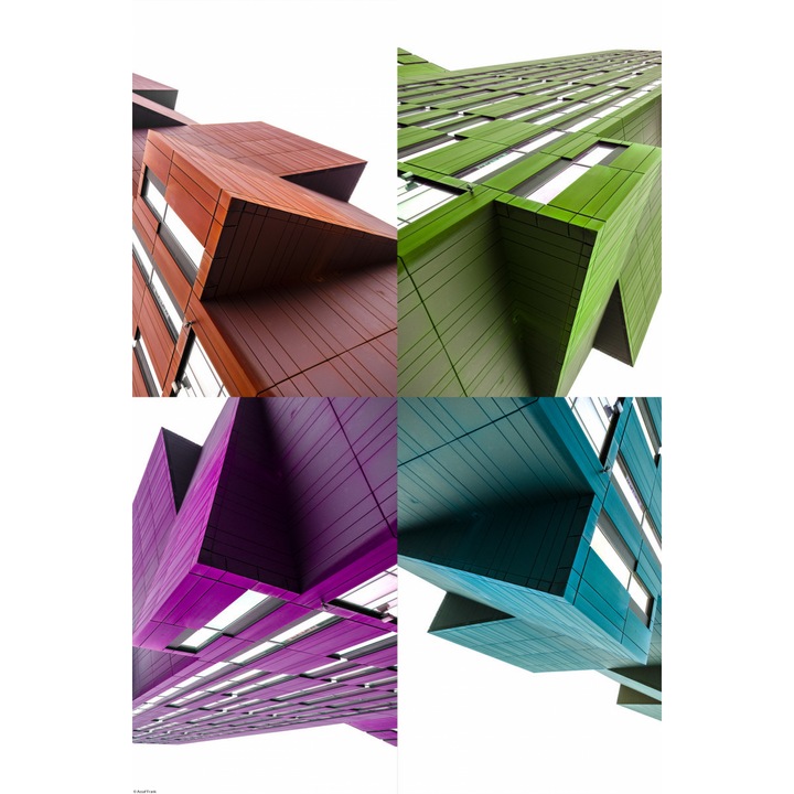 Poster perete, Zakito Posters, 40x60cm Vechiul Turn de Radiodifuziune, kolor, Assaf Frank