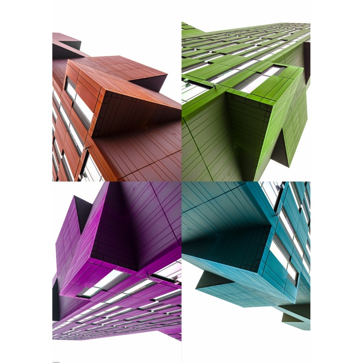 Poster perete, Zakito Posters, 64x90cm Vechiul Turn de Radiodifuziune, kolor, Assaf Frank