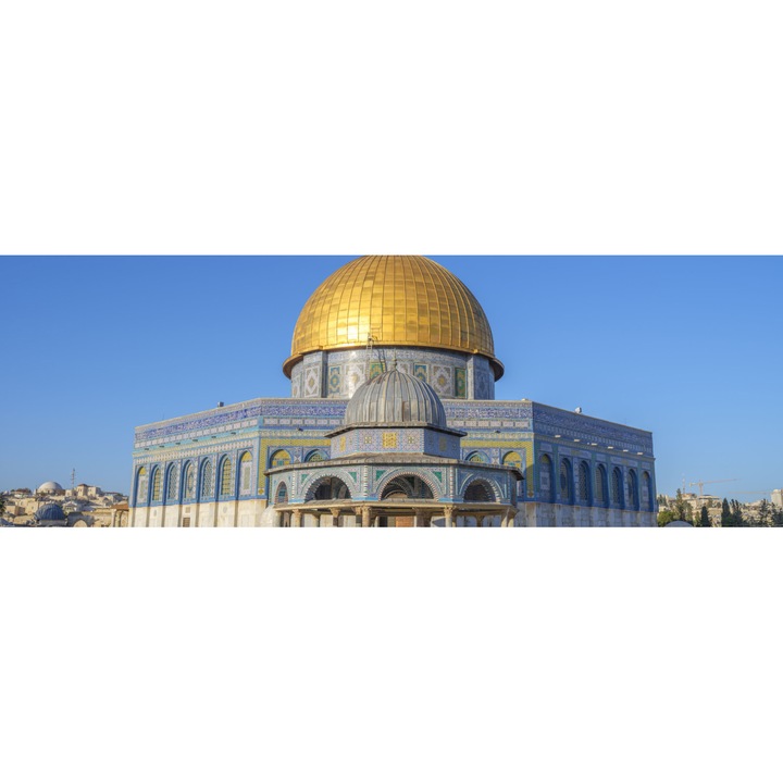 Poster perete, Zakito Posters, 95x33cm Moscheea Al-Aqsa 2, Assaf Frank