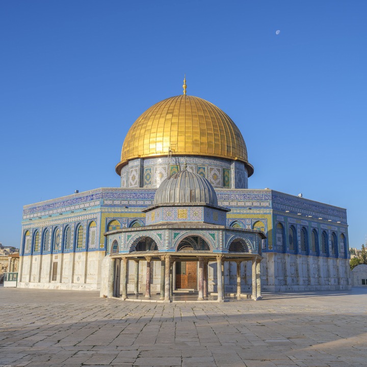 Poster perete, Zakito Posters, 60x60cm Moscheea Al-Aqsa 2, Assaf Frank