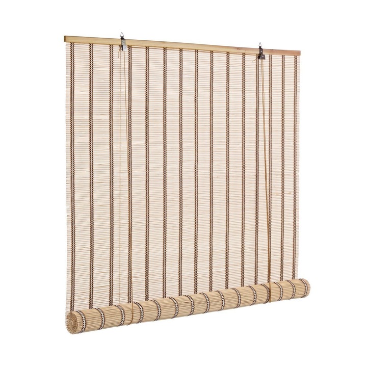 Естествена бамбукова ролетна щора Tolosa 120 см х 260 в