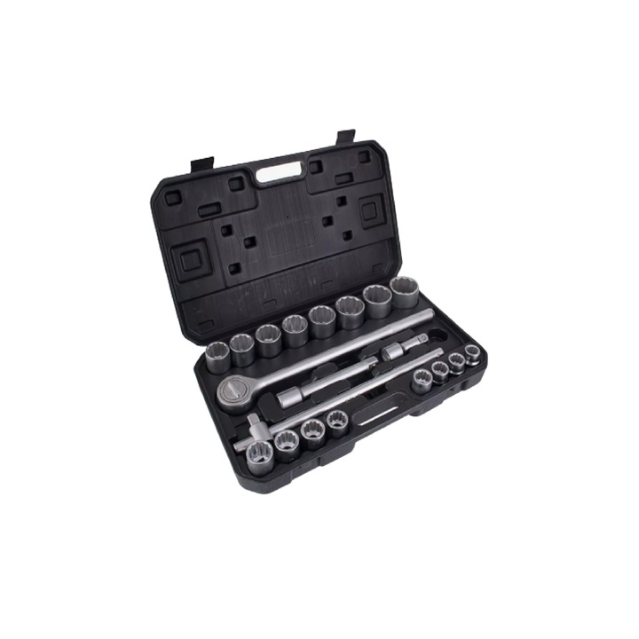 Set chei tubulare, 20 elemente, Onex OX-283