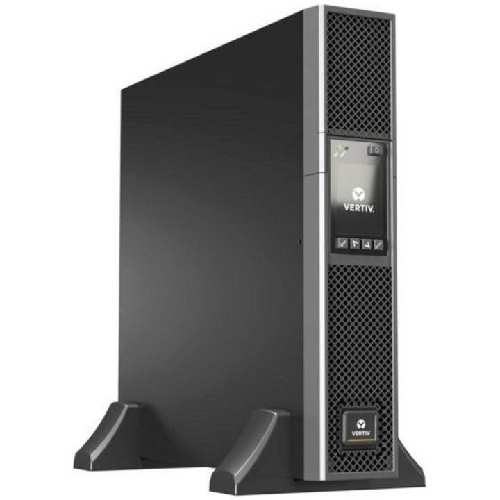 UPS Vertiv GXT5-2000IRT2UXLE Liebert GXT5 1ph, 2000VA/2000W, Online dupla átalakítás, bemenet C20, 2U, kimenet 8 aljzat C13