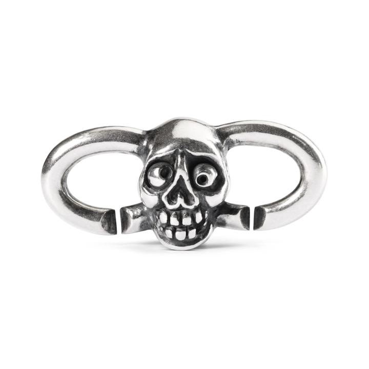 Talisman, X Jewellery, craniu din argint, 2 cm