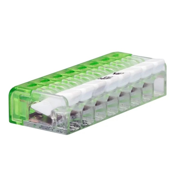 Csatlakozó, Tracon Electric, RVONK8 modell, 0,2/2,5 mm², többszínű