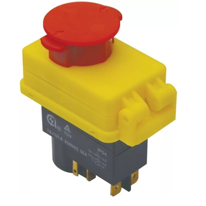 Реле предпазен ключ, Tracon Electric, модел SSTM-015, 12A, 250 V AC, многоцветен