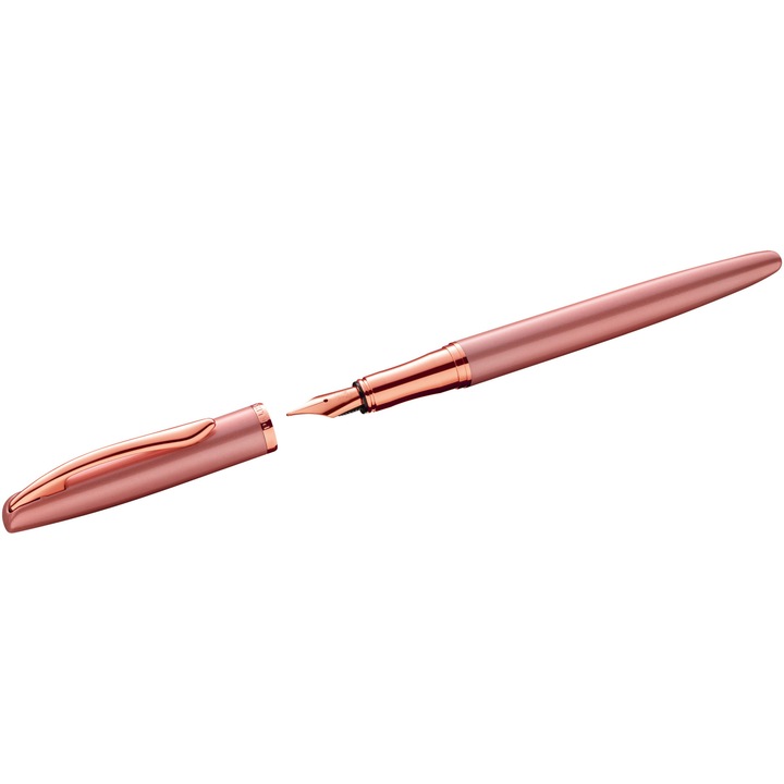 Pelikan töltőtoll, Jazz Noble Elegance, Kék hegyű, Tömör, Pink Rose