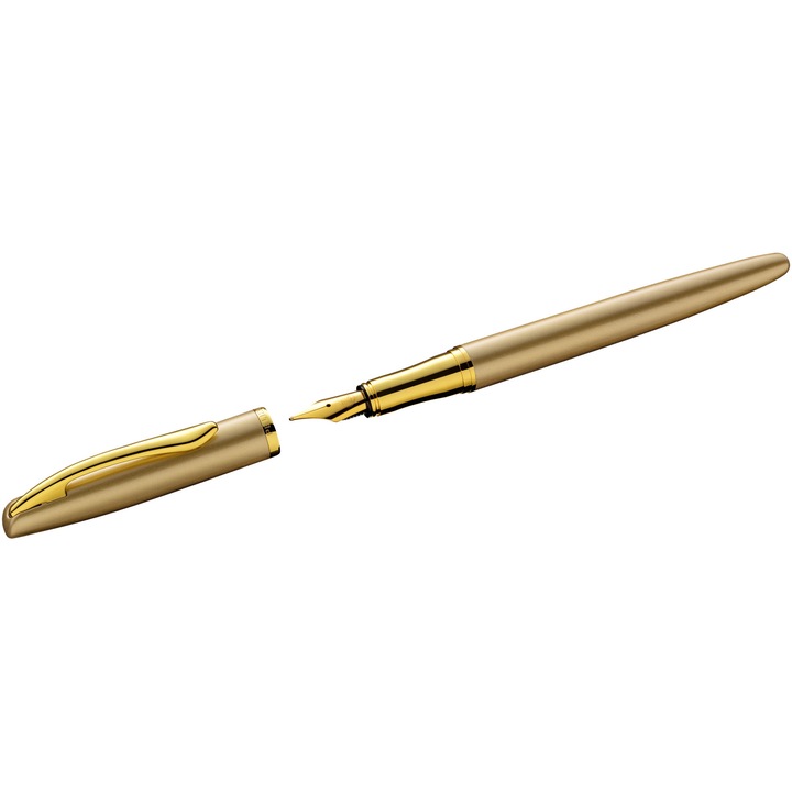 Stilou Pelikan, Jazz Noble Elegance, mina albastra, vrac, culoare Yellow Gold